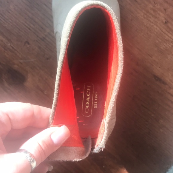 Coach suede booties - Picture 2 of 5